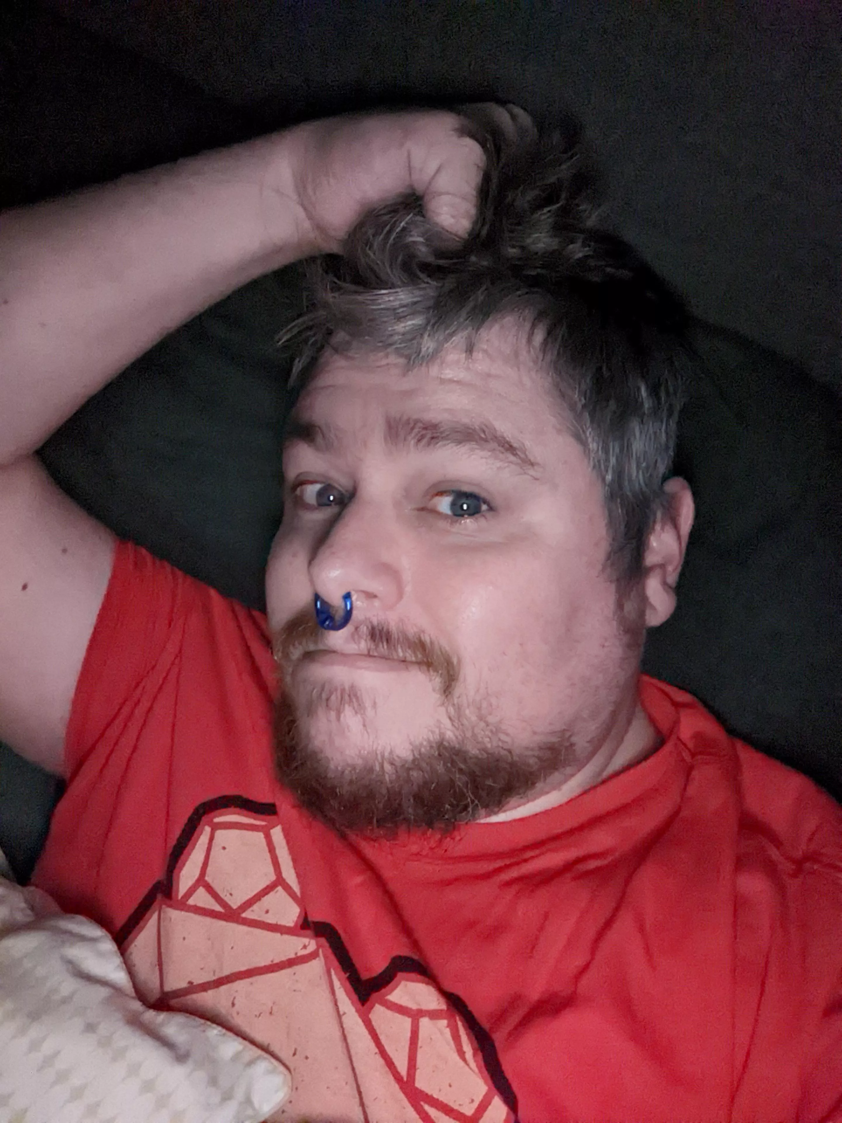 Nearly 40. Still think I look more cub then bear. Nearly 40. Still think I look more cub then bear.