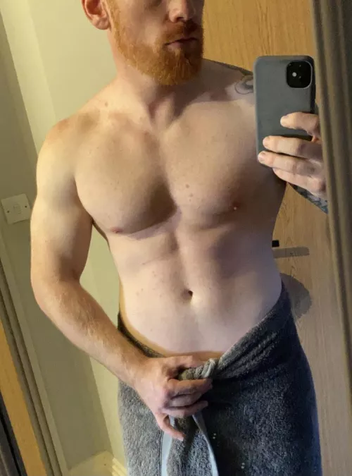 Nearly dropped my towelβ¦.