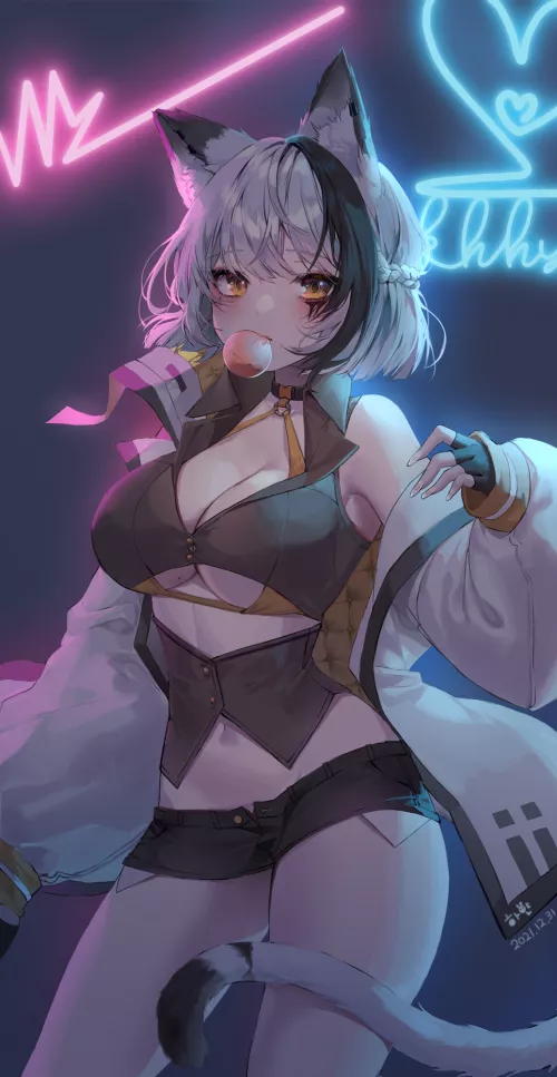 Neko and neon Neko and neon