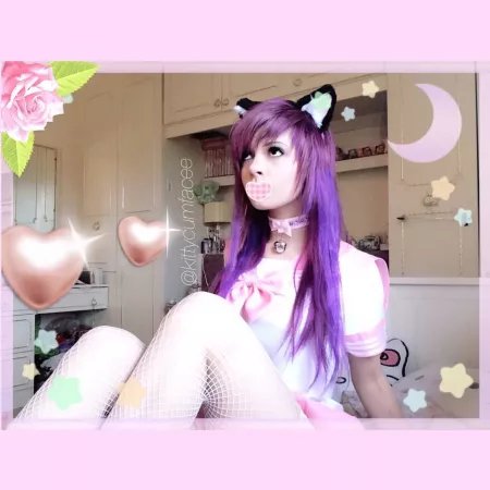 Neko Dress-Up. Purple Hair. Neko Dress-Up. Purple Hair.