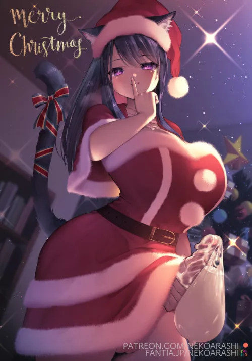 Neko Santa Is Cumming This Year