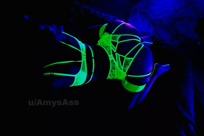 Neon thigh highs! Neon thigh highs!