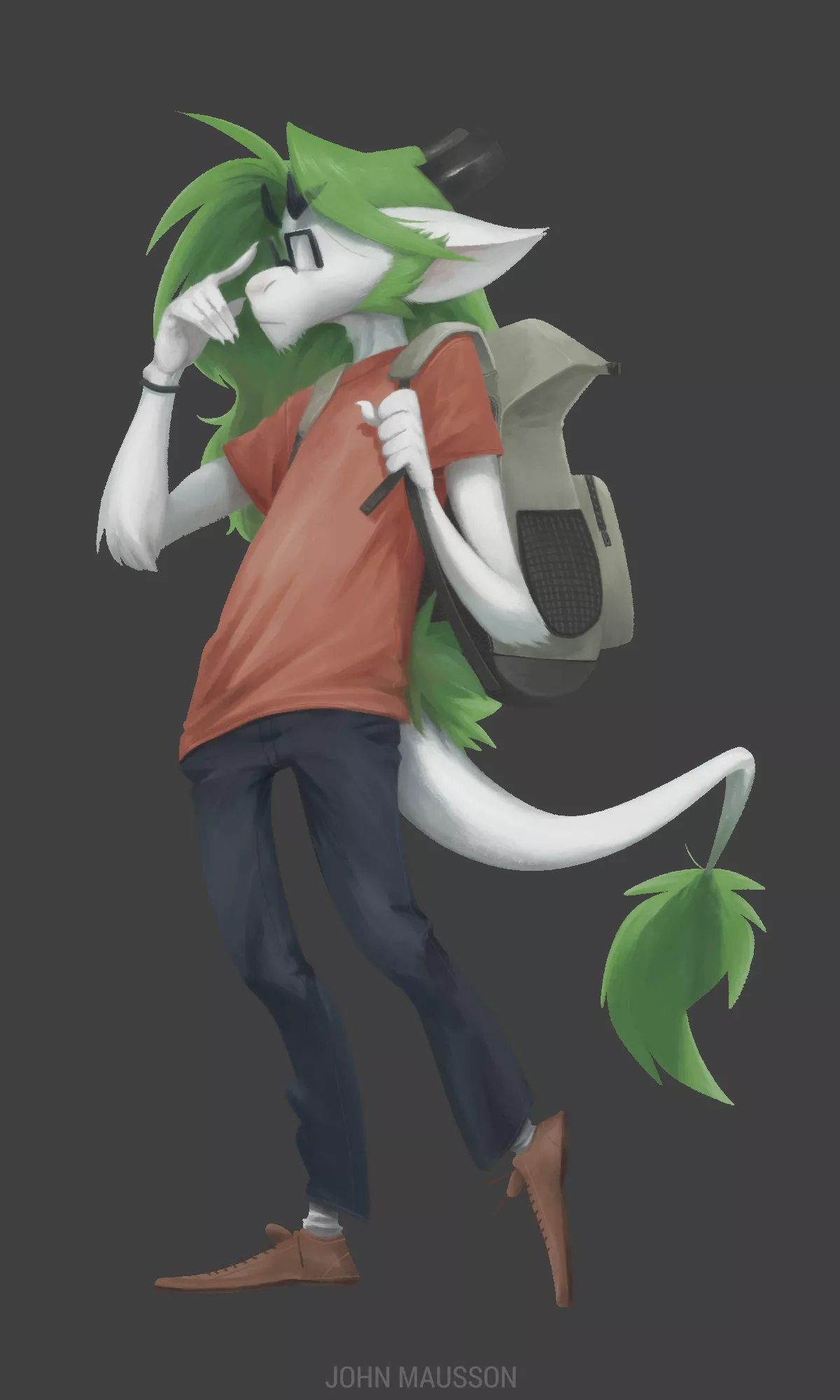 Nerd noodle (art by me)