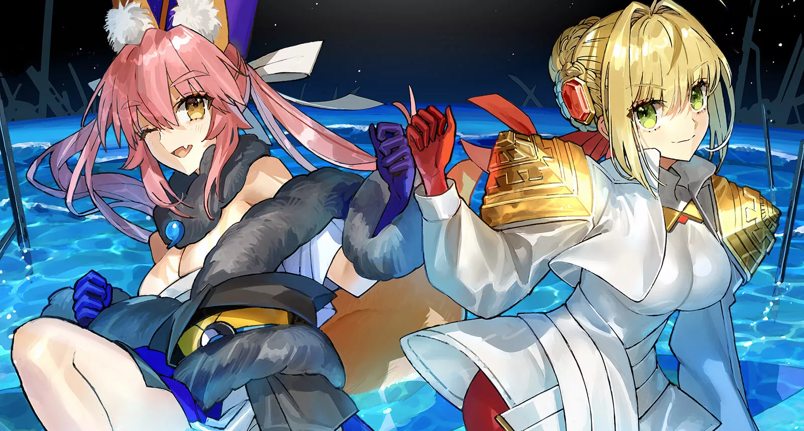 Nero Regalia Artwork from Fate/Extra 10th Anniversary Nero Regalia Artwork from Fate/Extra 10th Anniversary