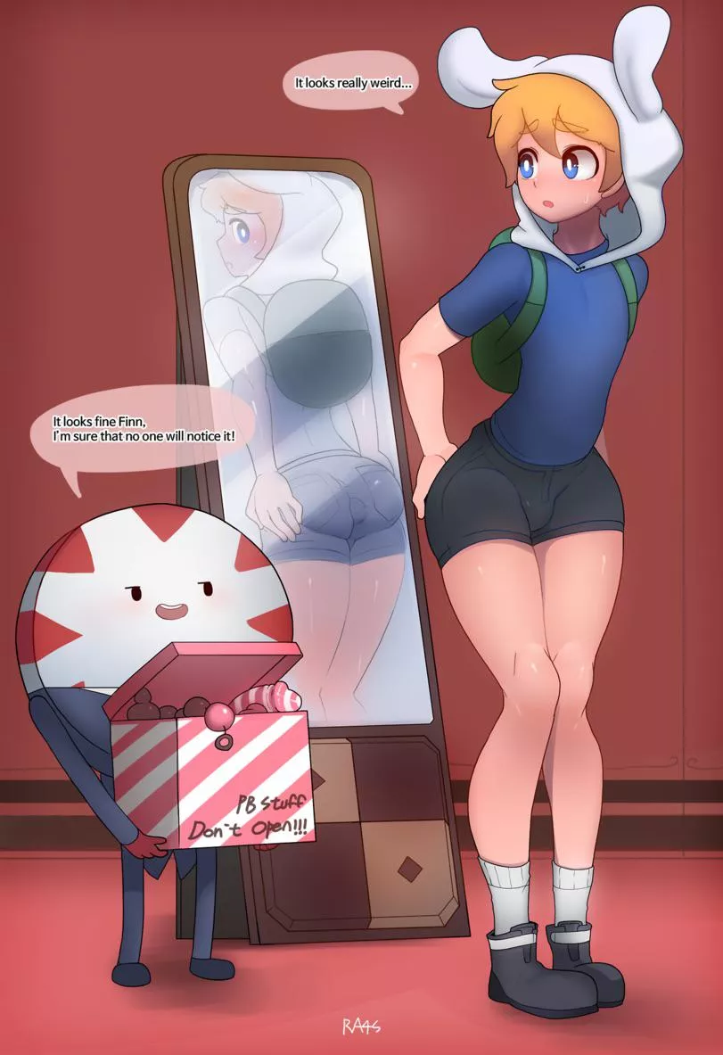 Never knew I needed Finn and peppermint butler together