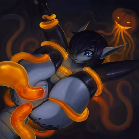 Never seen pumpkin tentacles before Never seen pumpkin tentacles before