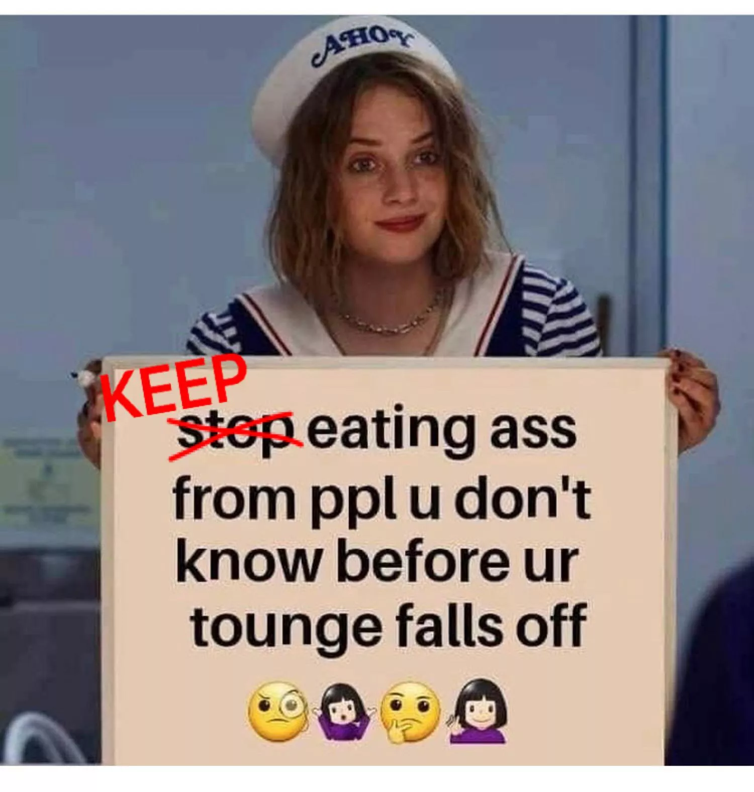 Never stop!