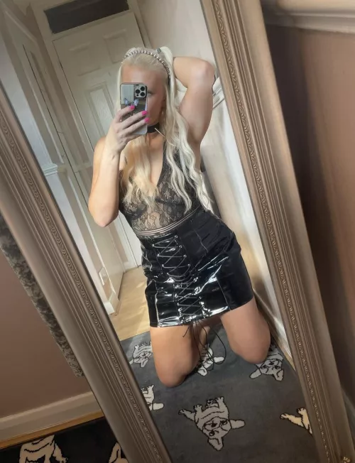 Never too early in the week for a slutty outfit