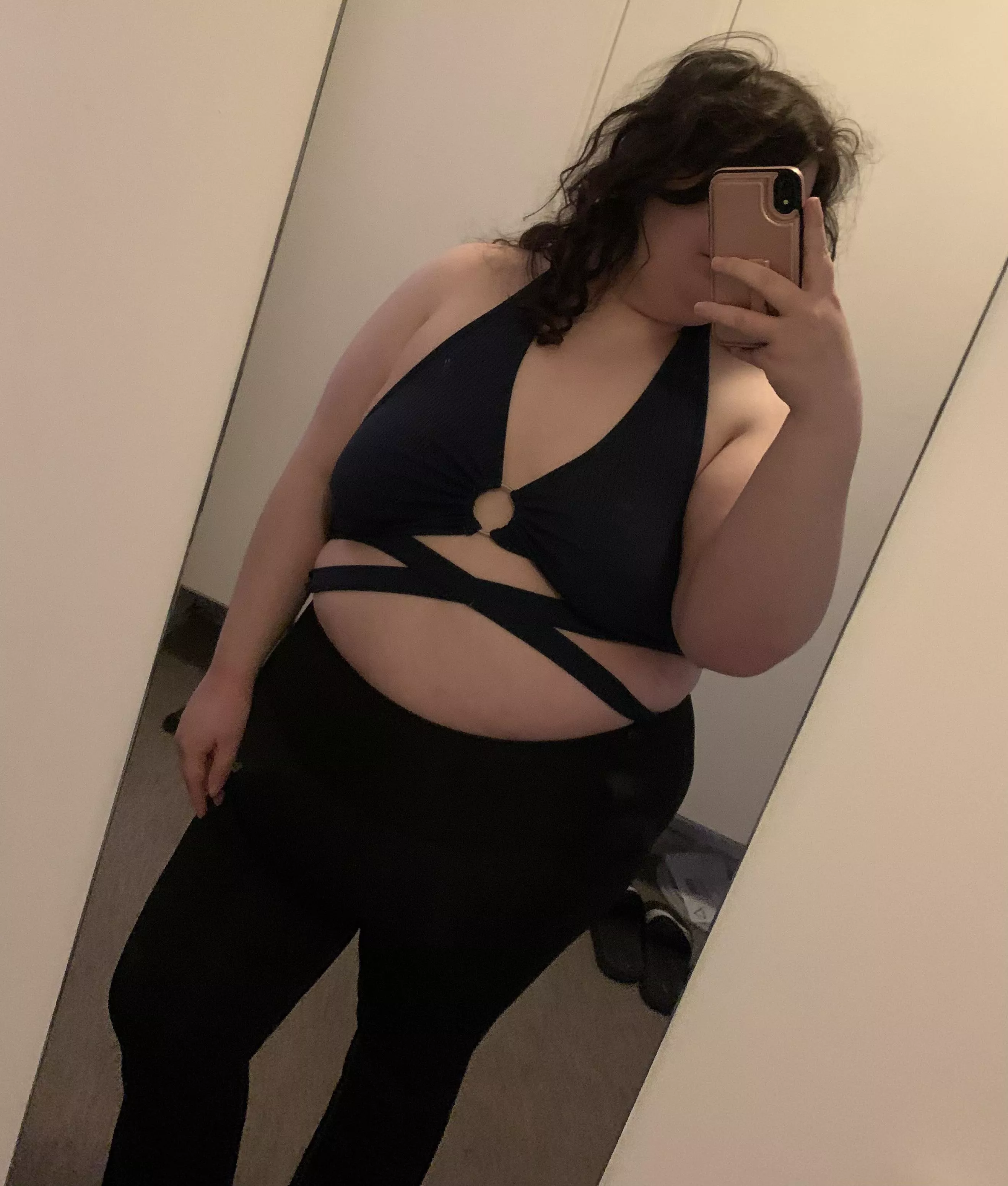 Never wore anything so short in my life and it makes me feel hot as fuck