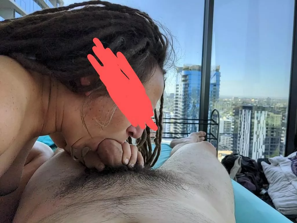 New apartment, not sure about the view though.