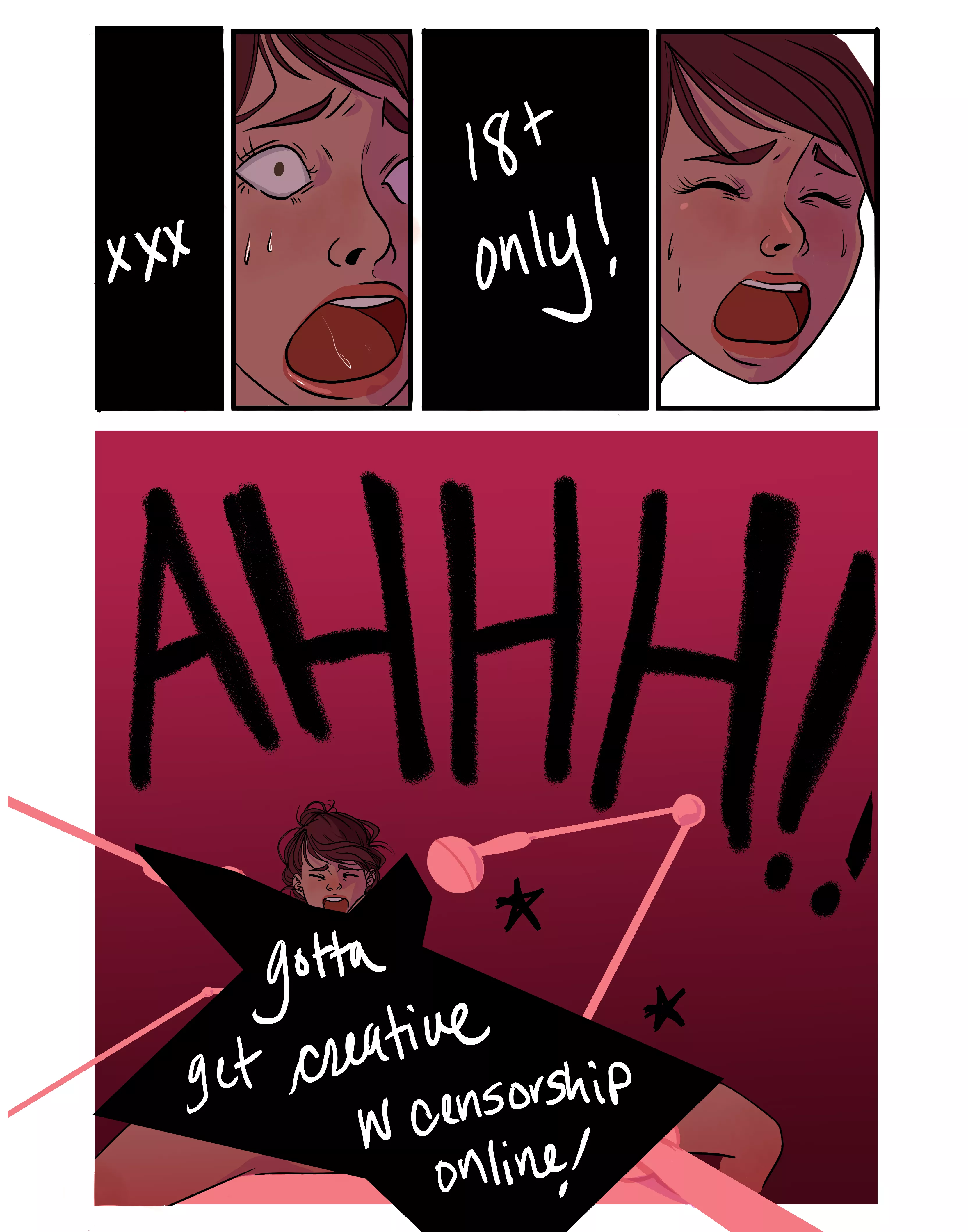 New comic page at AdventuresOfLiaraRoux.com - This one's 90% Ahhh! New comic page at AdventuresOfLiaraRoux.com - This one's 90% Ahhh!