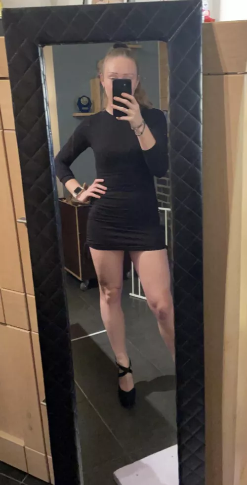 New dress, what do you think?