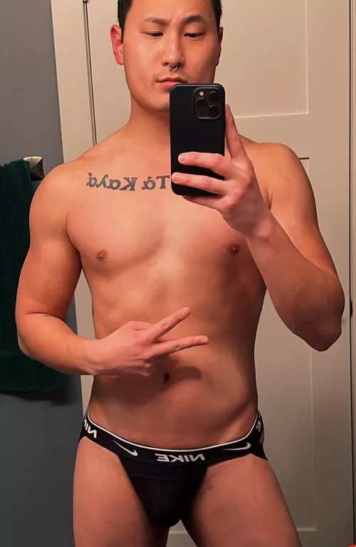 new favorite jockstrap worked out well at the gym today