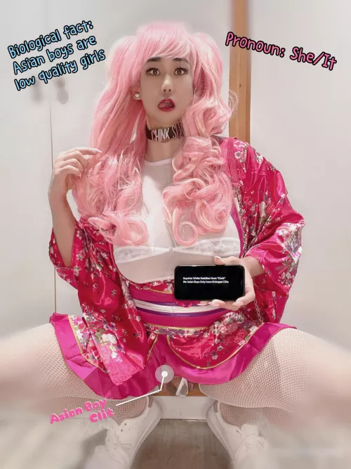 New gender: Asian boy-girl 💕...