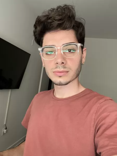 New glasses after my old ones snapped in half randomly. New glasses after my old ones snapped in half randomly.