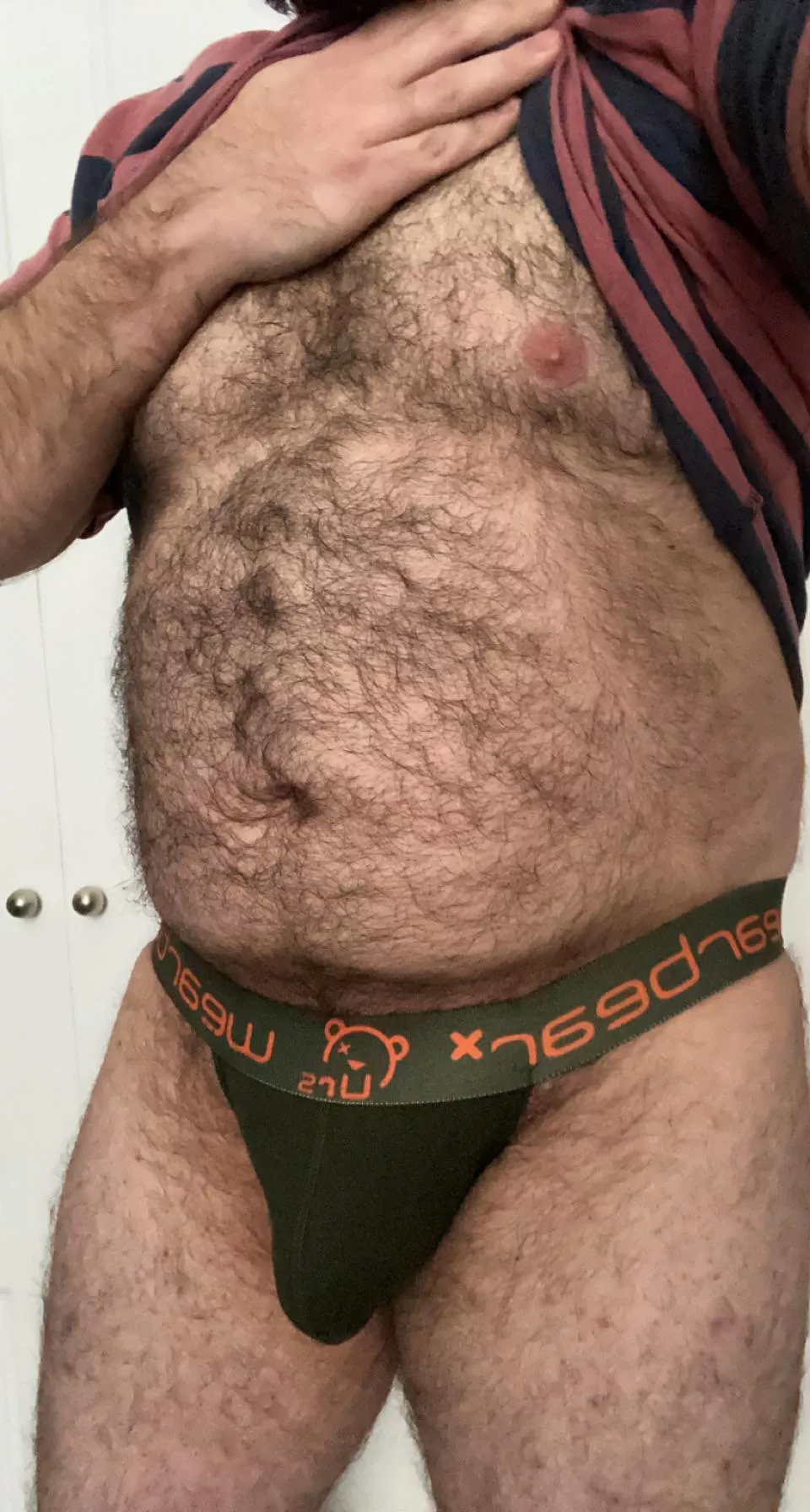 New jockstrap in the collection 😈🐻 does it look nice?