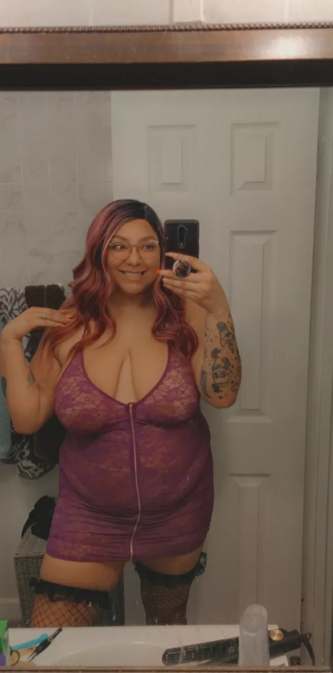 new lingerie 😈💜