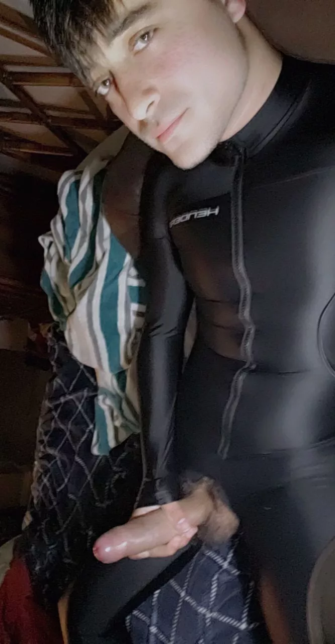 New lycra suit was too tight, had to let her free 😈 New lycra suit was too tight, had to let her free 😈