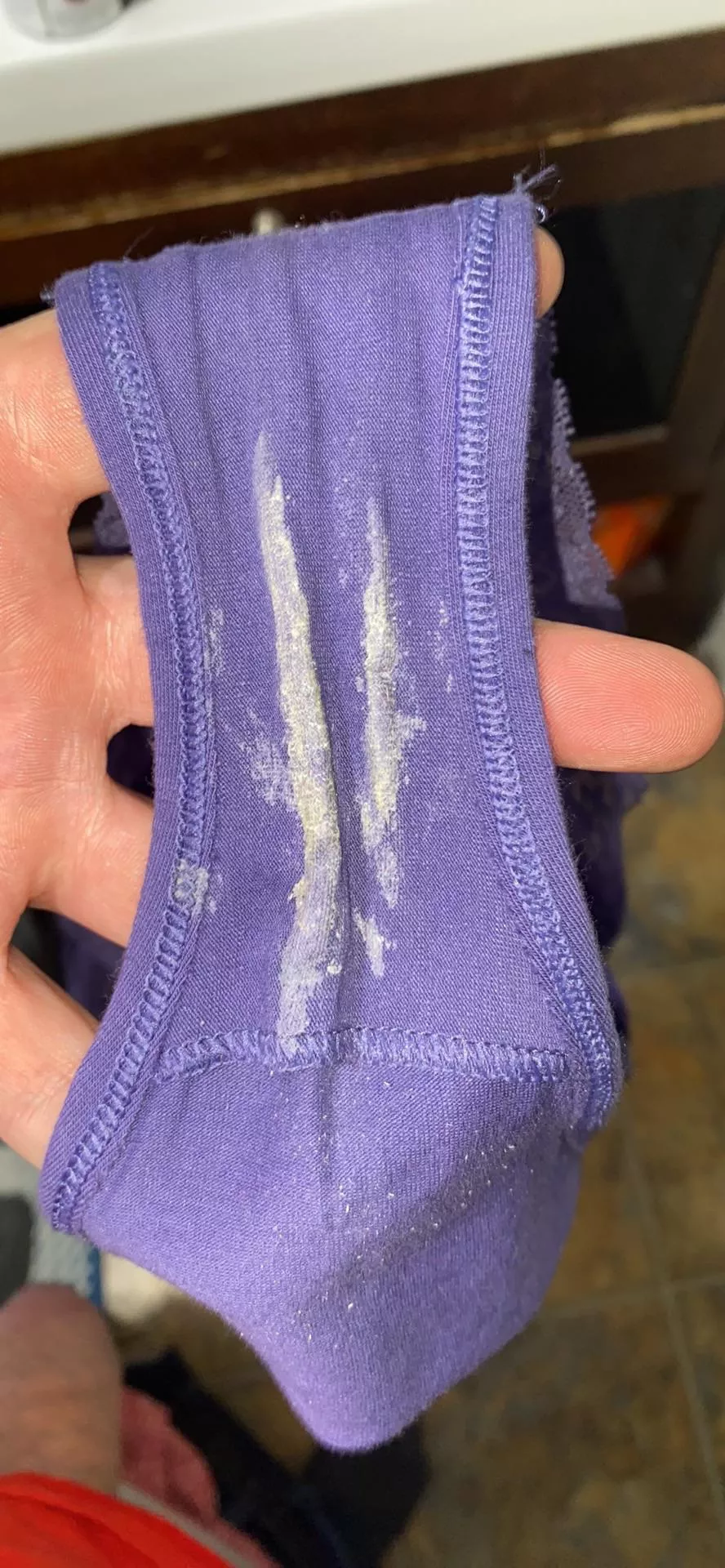 New panties worn for first time. Smelled strong of pee! New panties worn for first time. Smelled strong of pee!