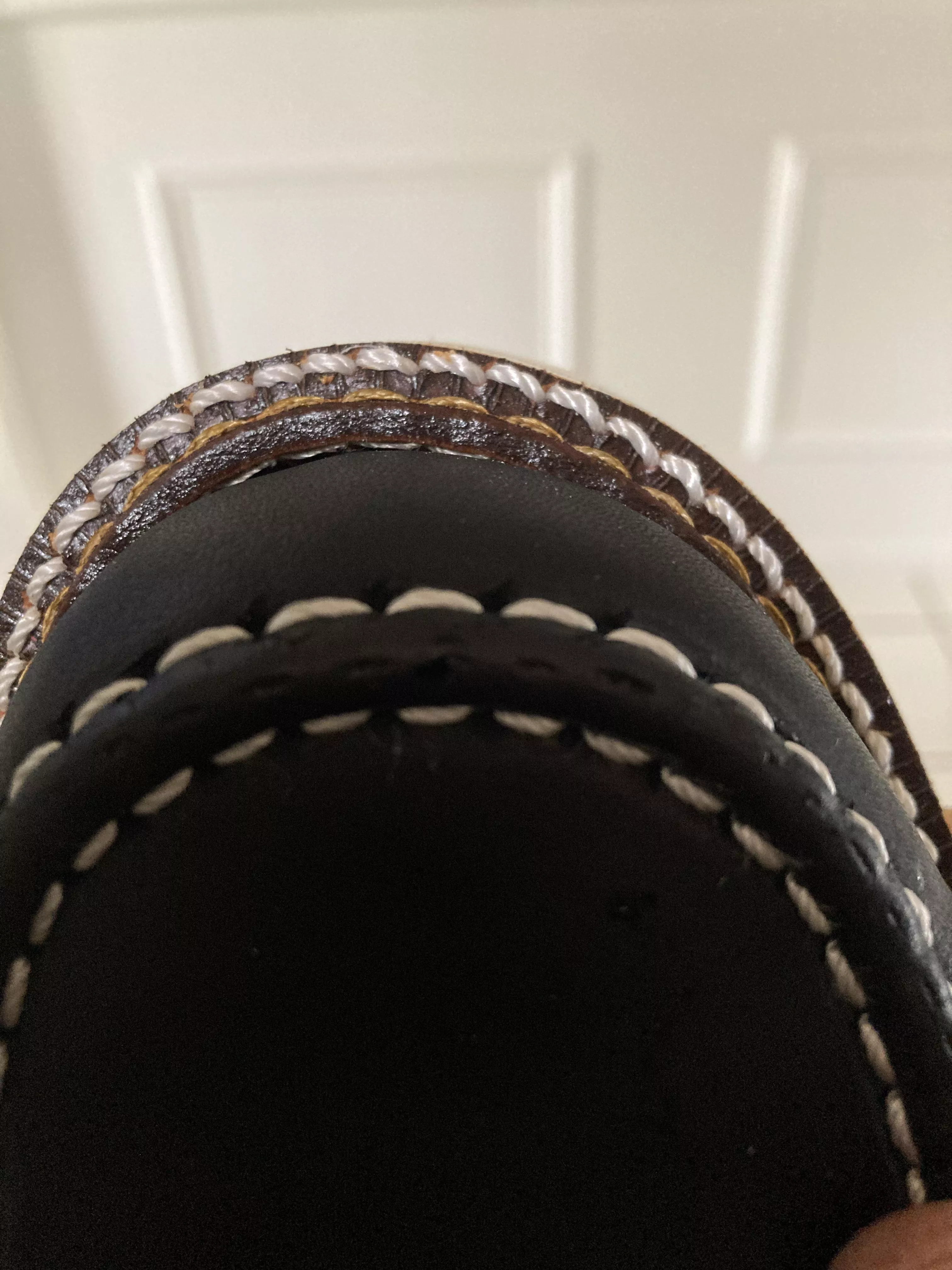 New Thorogoods…is that the fake stitch that missed the upper? Or the welt stitch? New Thorogoods…is that the fake stitch that missed the upper? Or the welt stitch?