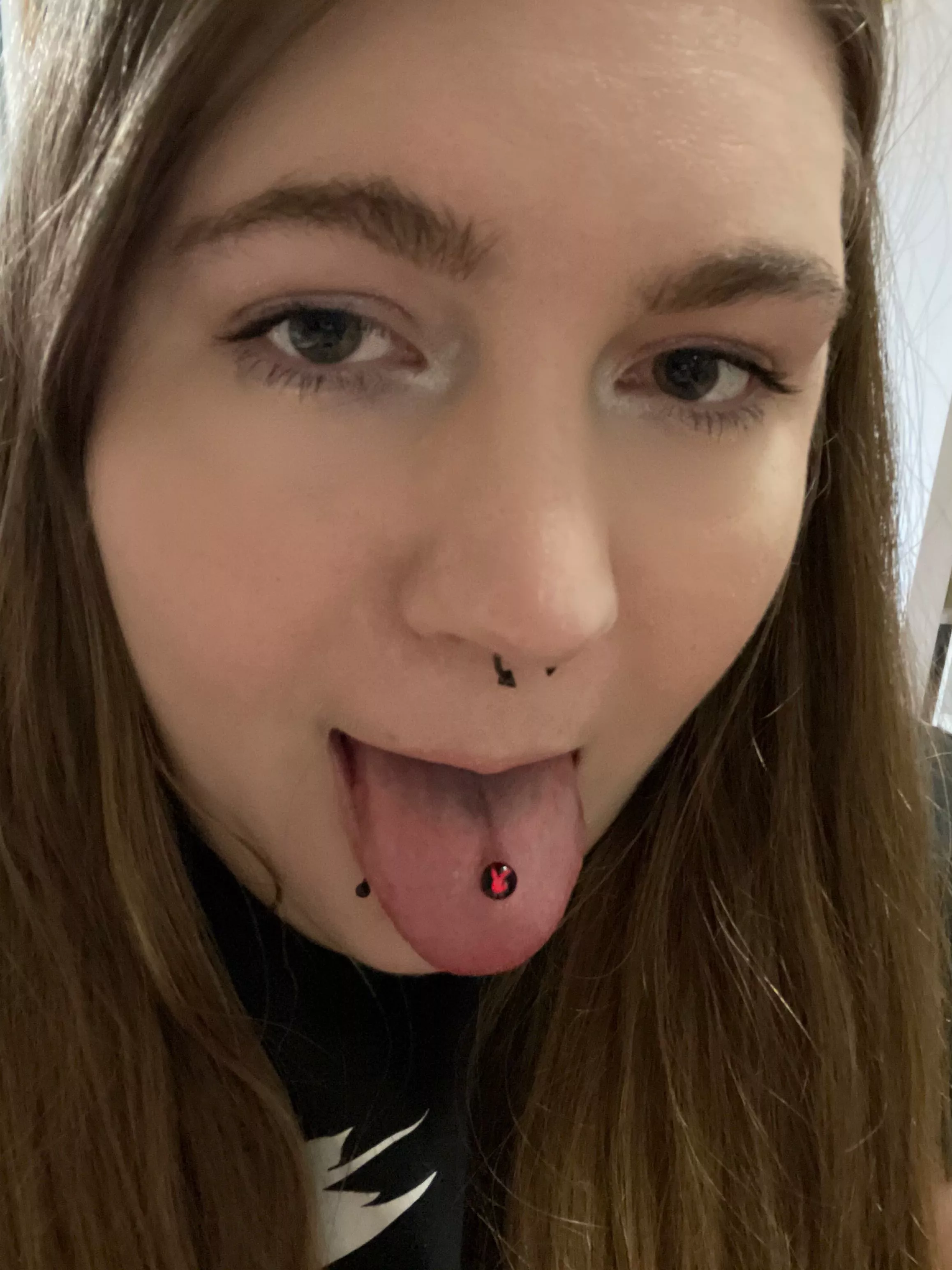 New tongue ring! New tongue ring!