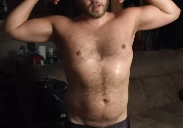 Nice and sweaty post-workout Nice and sweaty post-workout