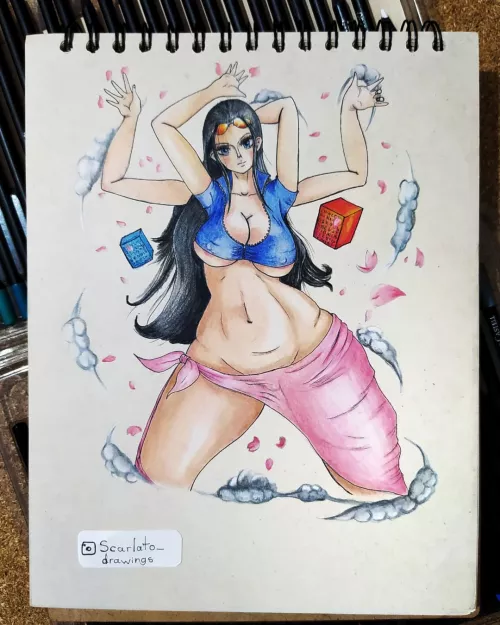 Nico Robin thick body. Artists [Scarlato]