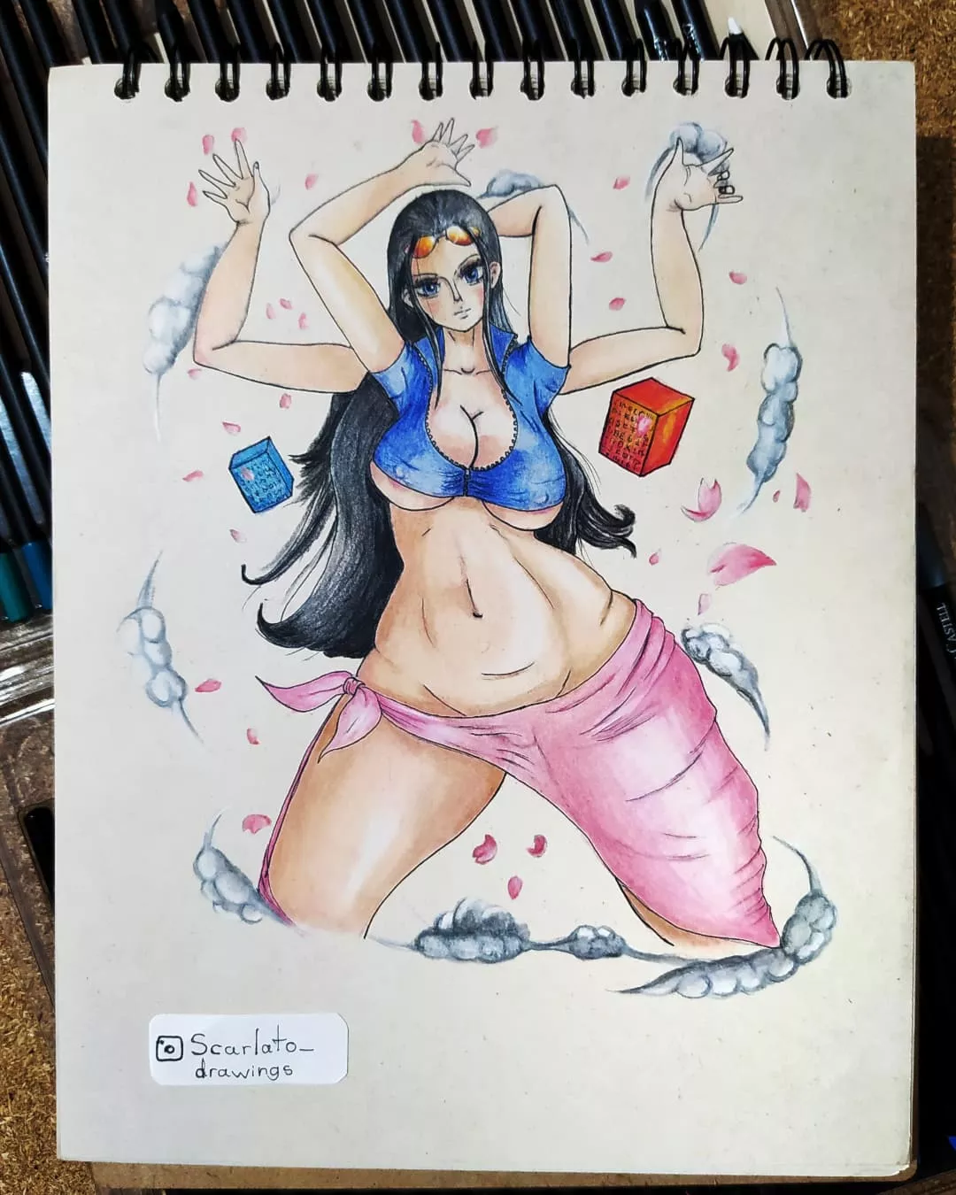 Nico Robin thick body. Artists [Scarlato]