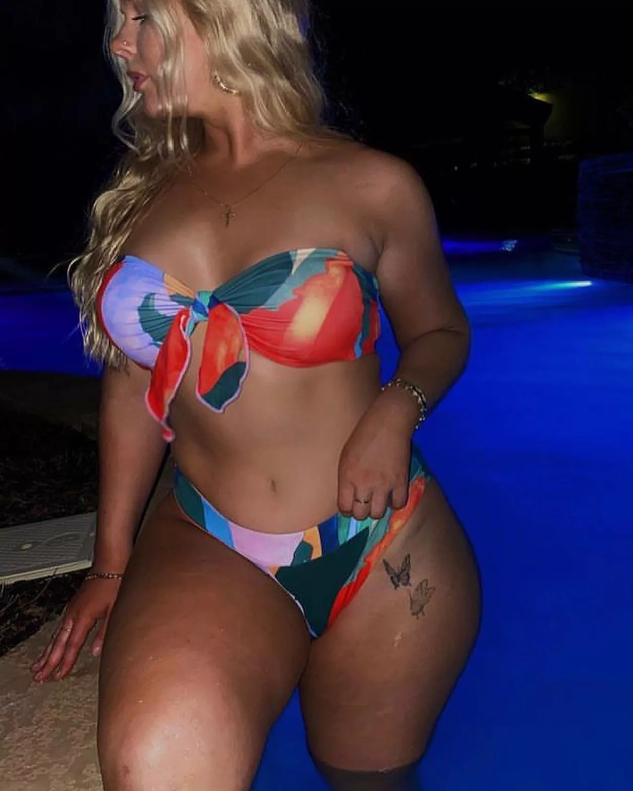 Night Swimming Is So Peaceful Night Swimming Is So Peaceful