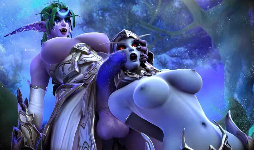 Night warrior’s “glaive” (chaossu3d)