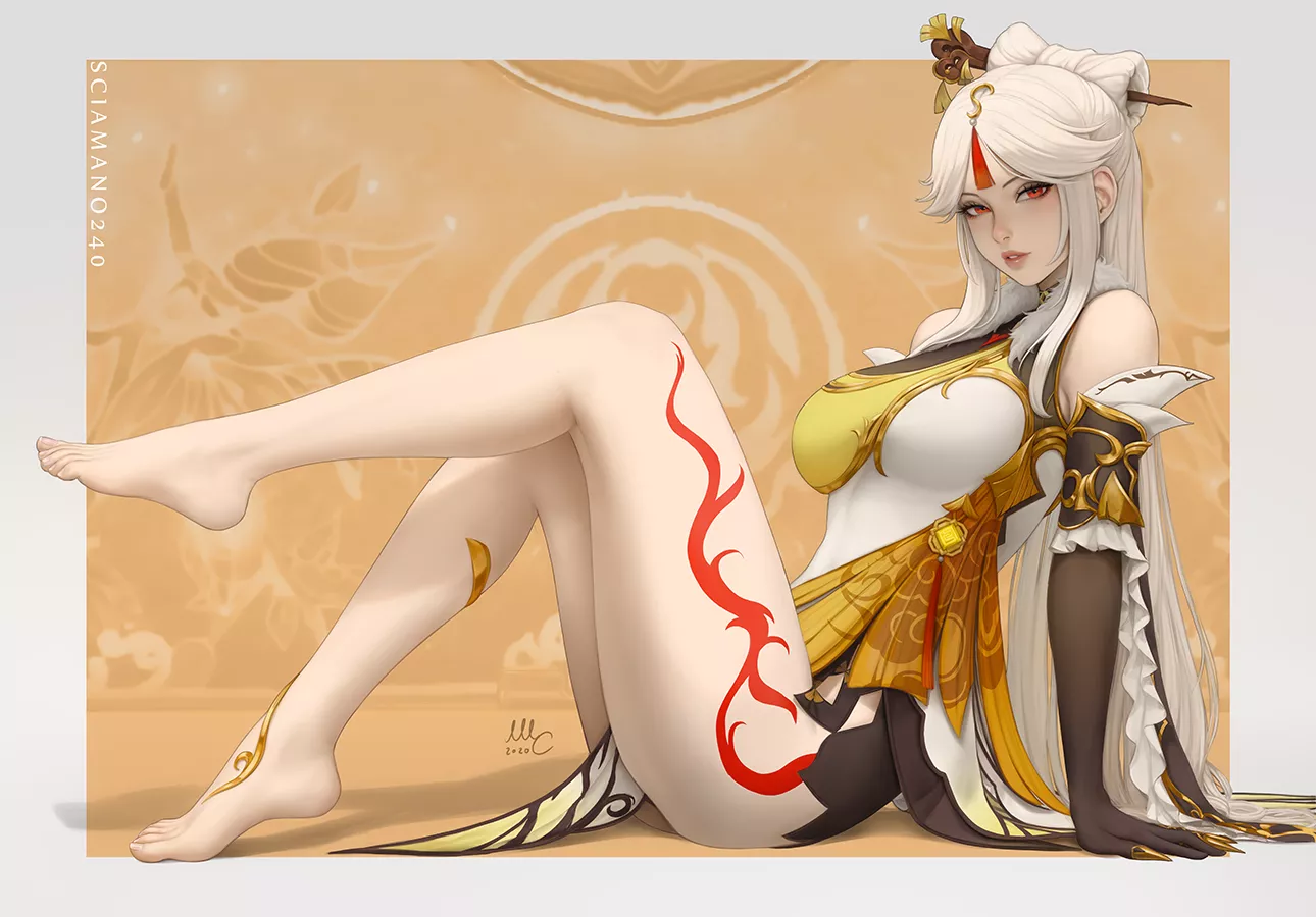 Ningguang has great legs Ningguang has great legs