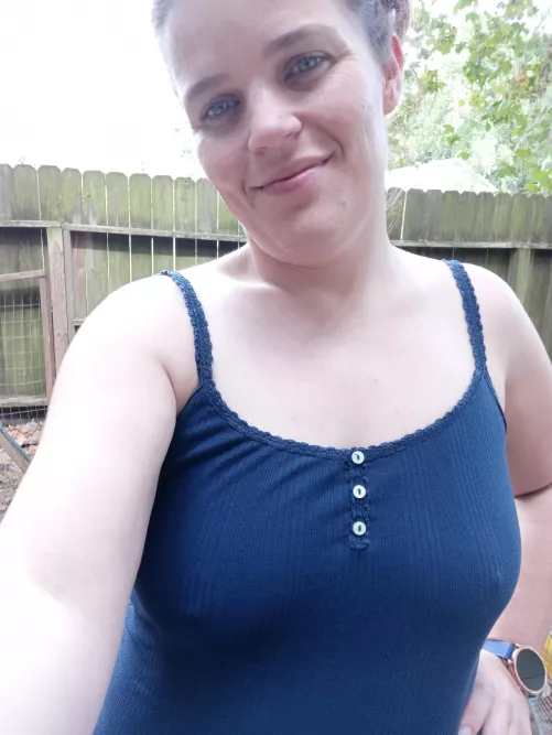 no bra = comfort . Hope you don't mind ๐