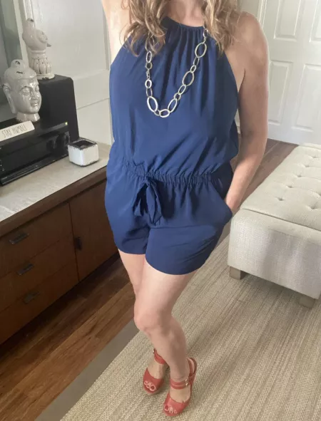 No bra fun 54yo