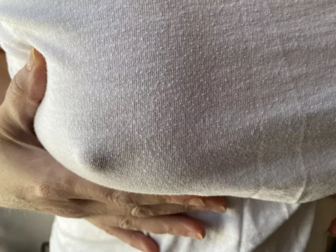 No bra pic for you. 48 year old married shy wife