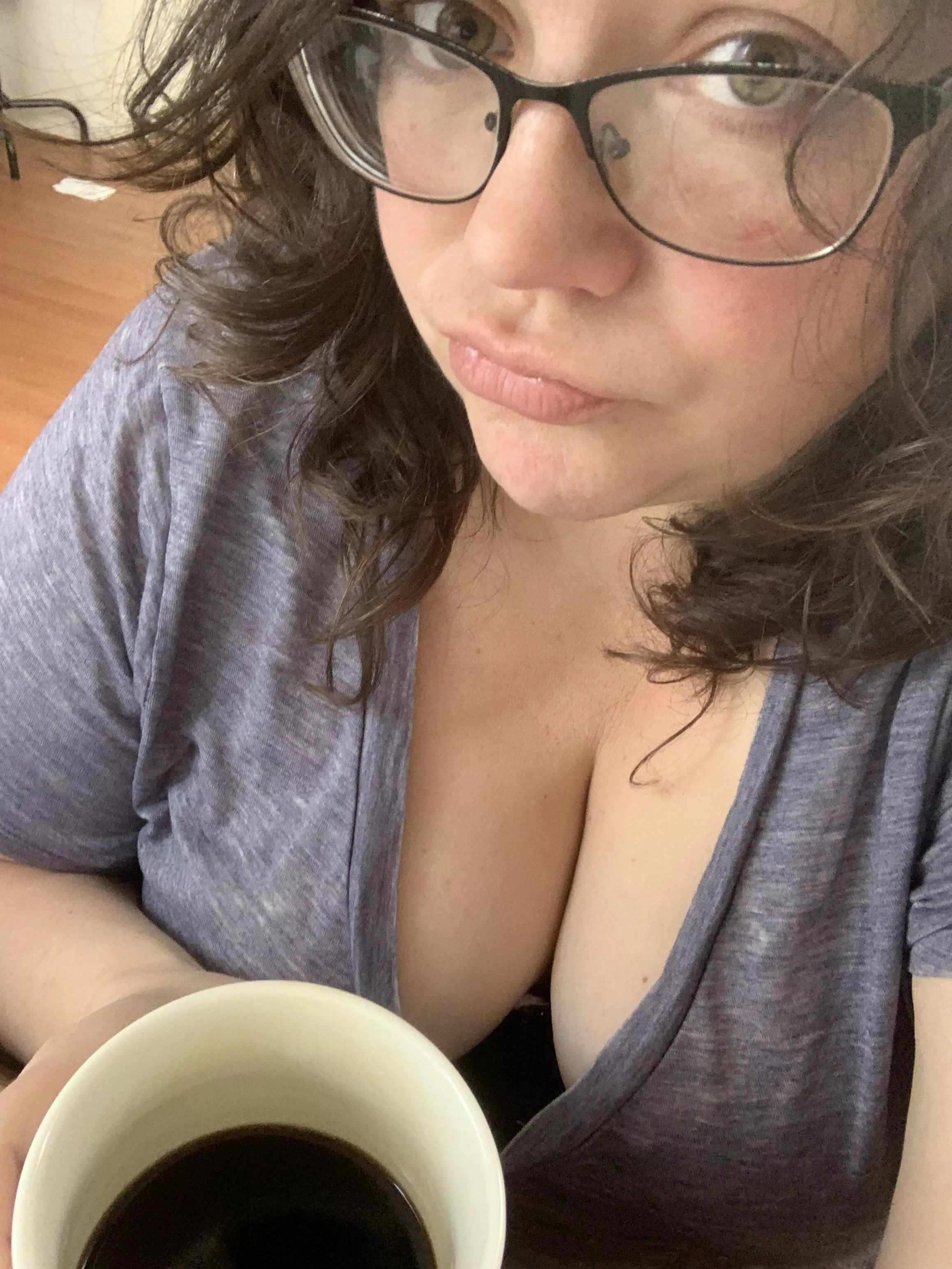 No fancy stuff for me this afternoon.Home brew from this morning, microwaved. 🙁