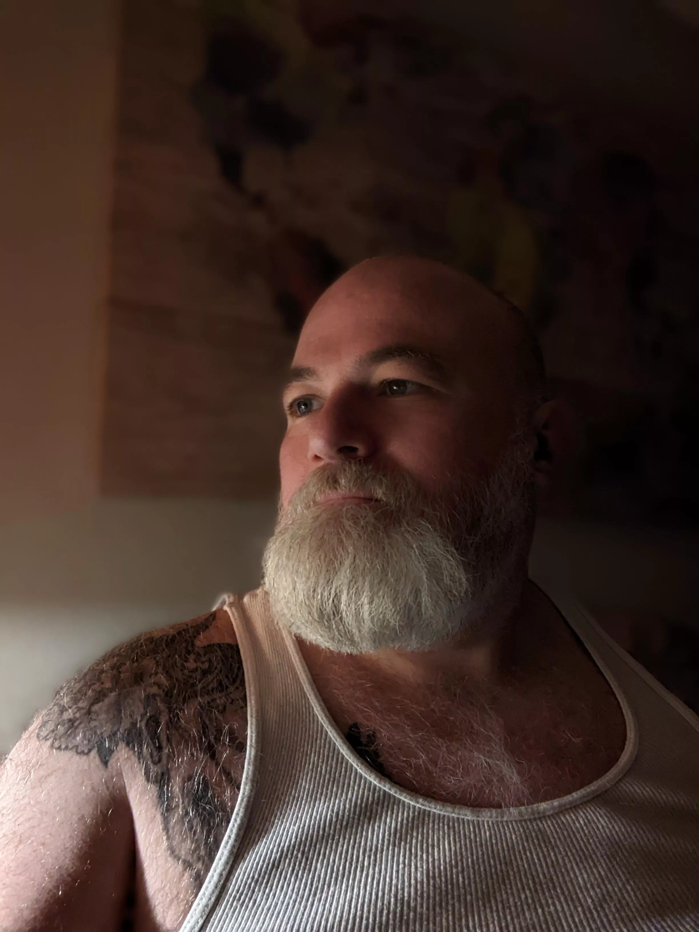 No, I have no idea where I'm looking!