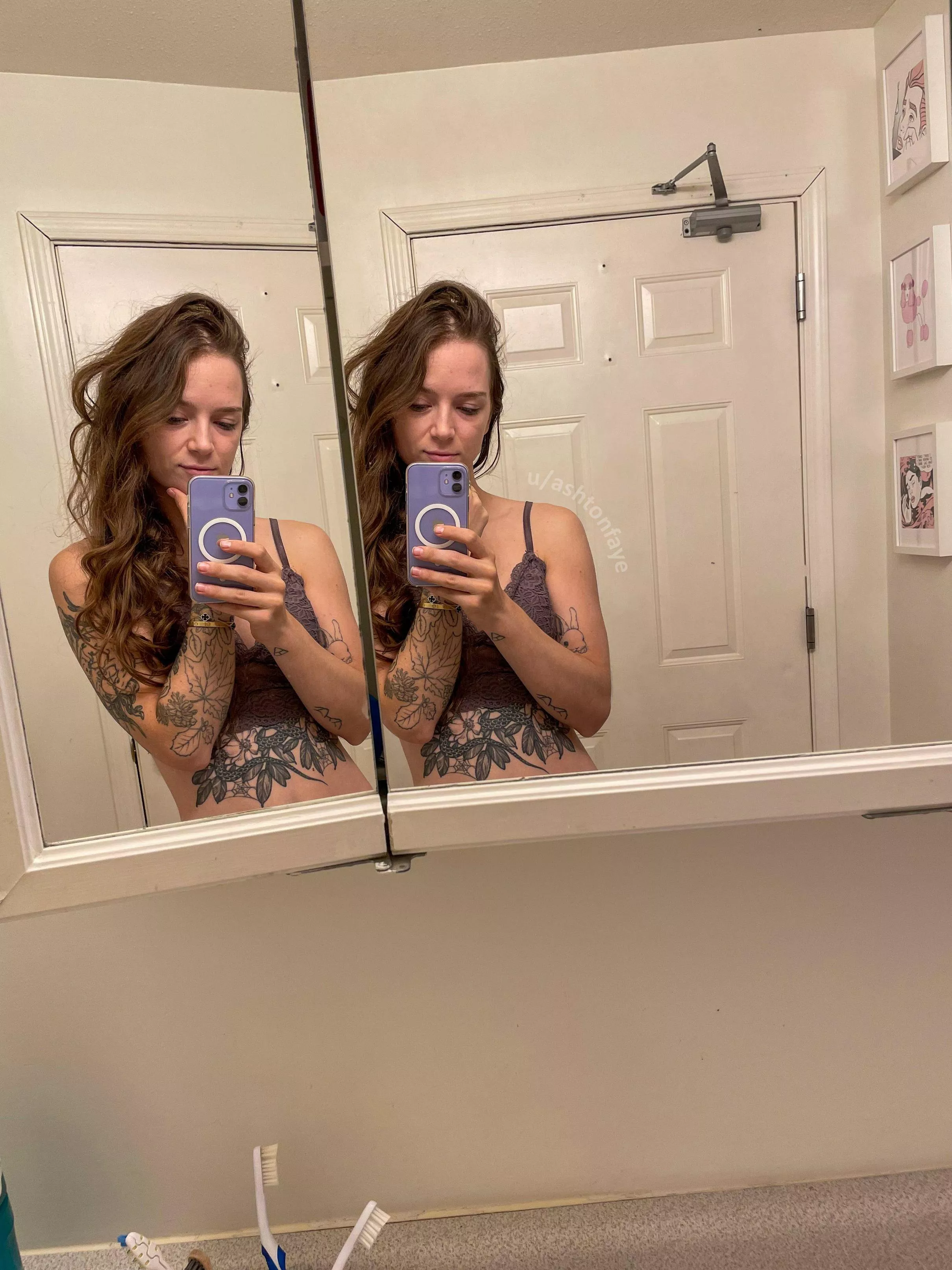 No makeup and bedhead curls No makeup and bedhead curls