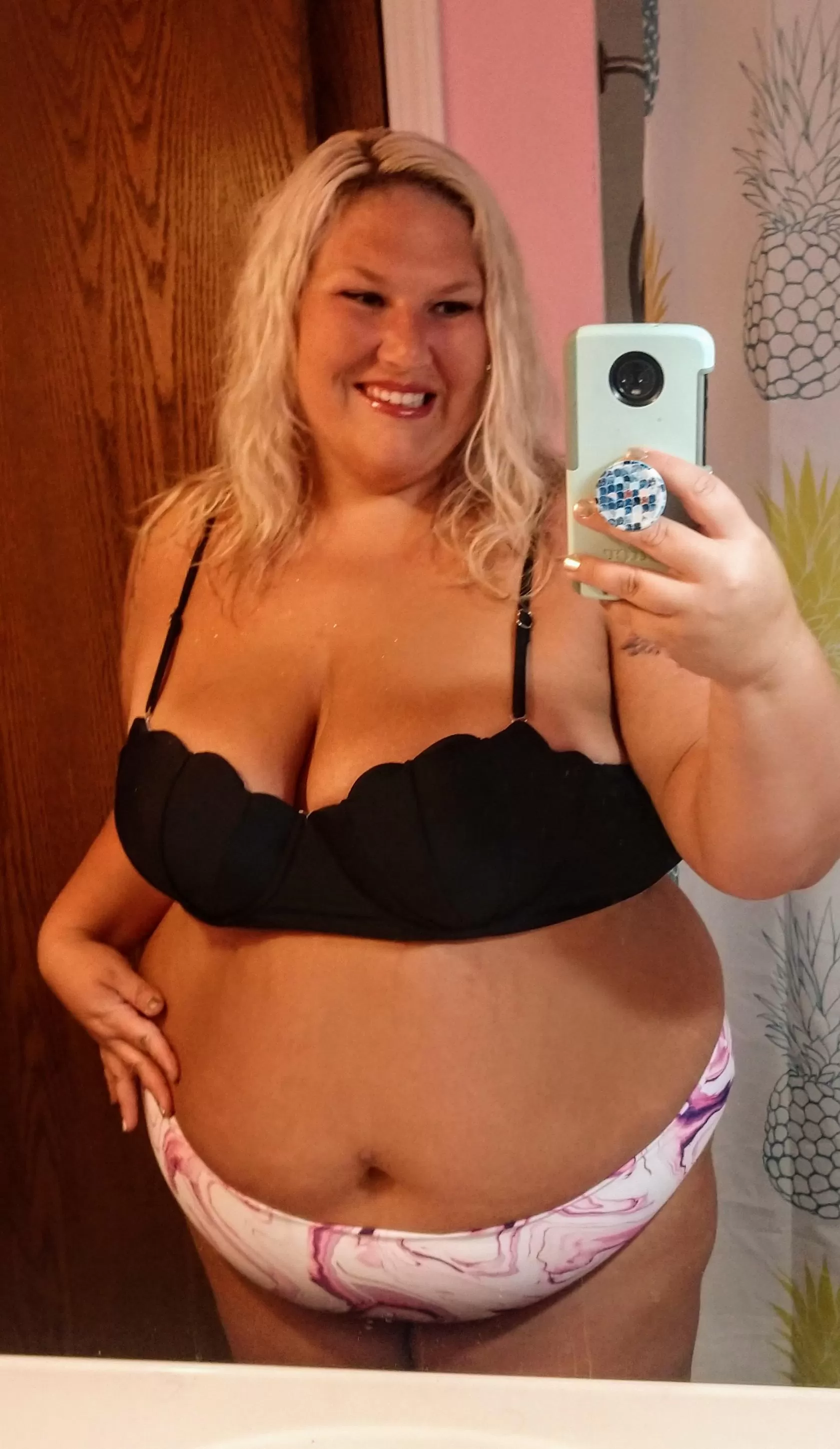 No need to dry my hair because I'm going swimming ??