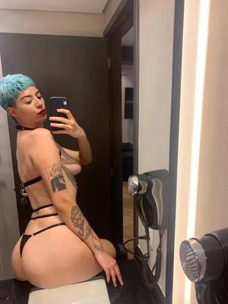 No need to take off my harness