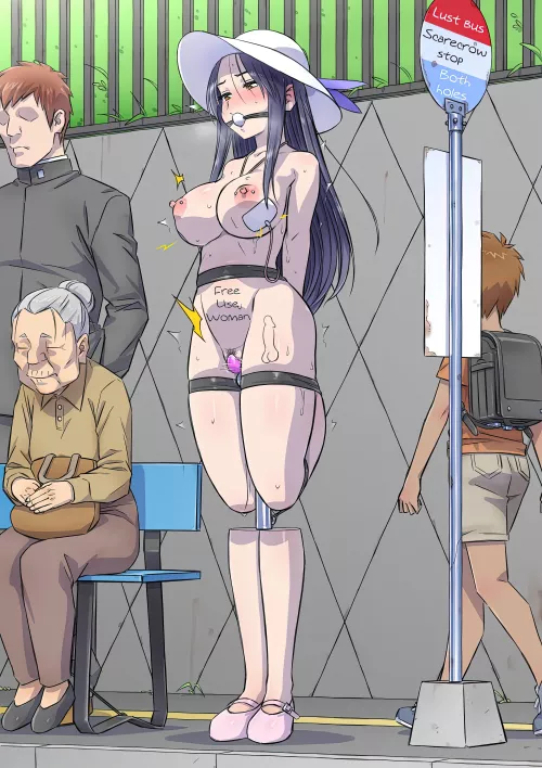 No one looks twice at this in a Free Use Society (ha ku ronofu jin)