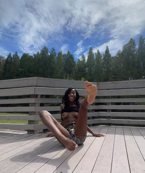 No one : Me: can we stop so I can get a feet pic