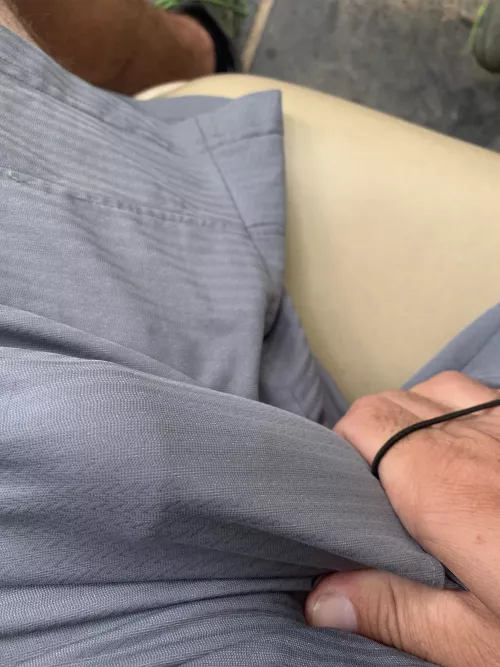 No underwear at work today…