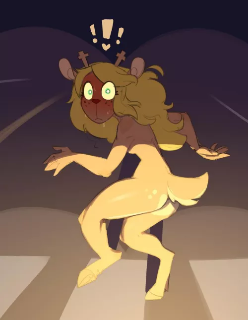 [Noelle] Deer in the headlights