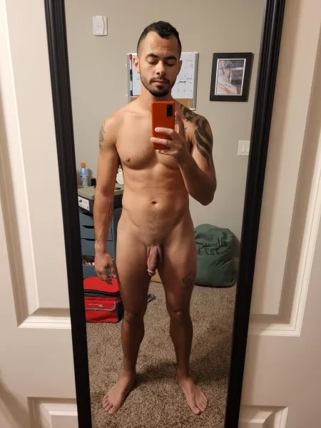 Non flexing, flaccid nude. Just me casually standing Non flexing, flaccid nude. Just me casually standing