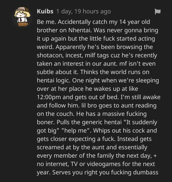 Not a ph or xvid comment but it's funny none the less