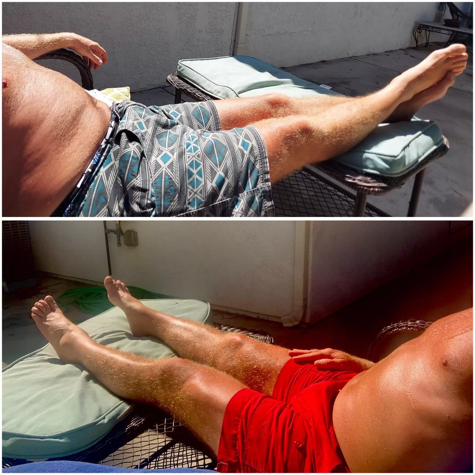 Not exactly shredded, I know, but after 6 (m)onths of recovering from a fractured femur, I had put on considerable weight and I’ve come a long ways considering. M/41/6’2” [240lbs to 205lbs] (4 months).