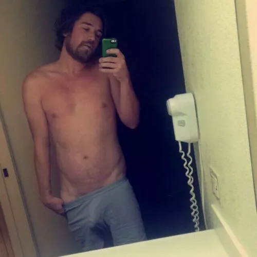 Not huge by any means, but have always loved my outline in this pic Not huge by any means, but have always loved my outline in this pic