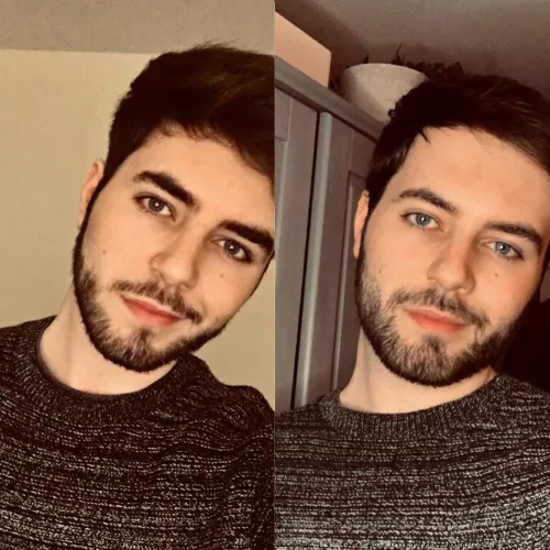 Not me inadvertently wearing the same jumper on the exact same day 5 years apart 😂 L:20 | R:25