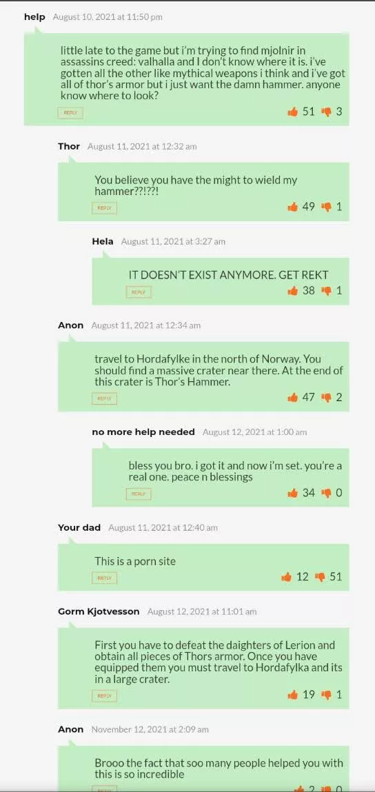 Not pornhub, but still good comments Not pornhub, but still good comments