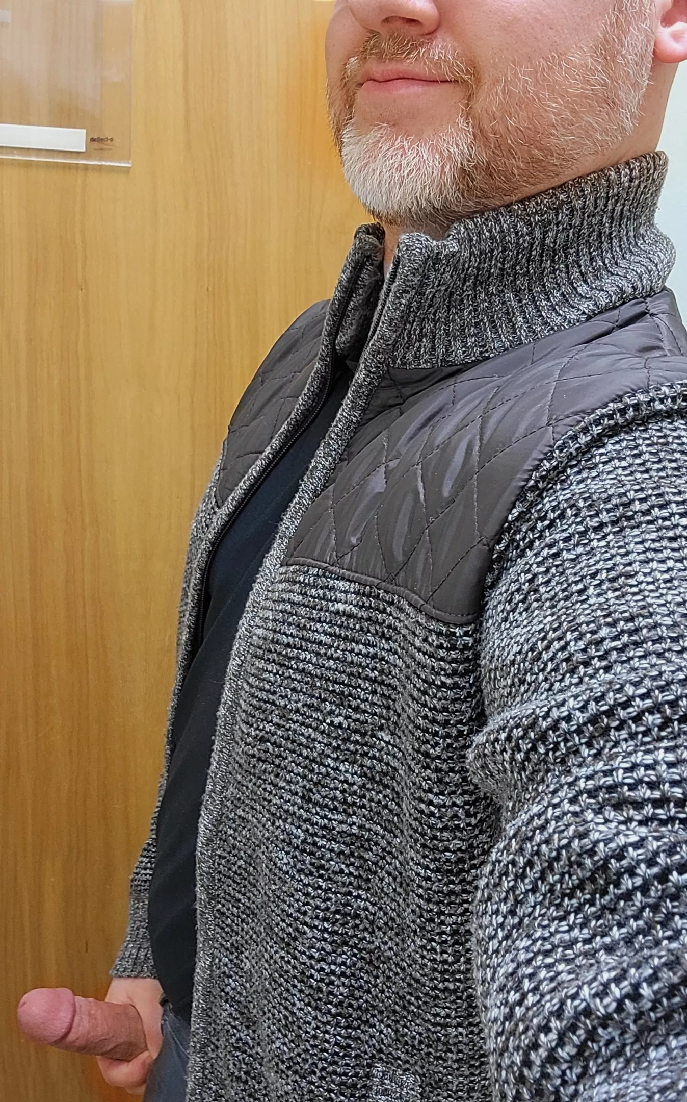 Not sure a beard suits me yet.